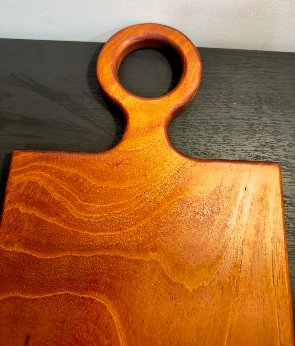 Honduran Mahogany Cutting Board.