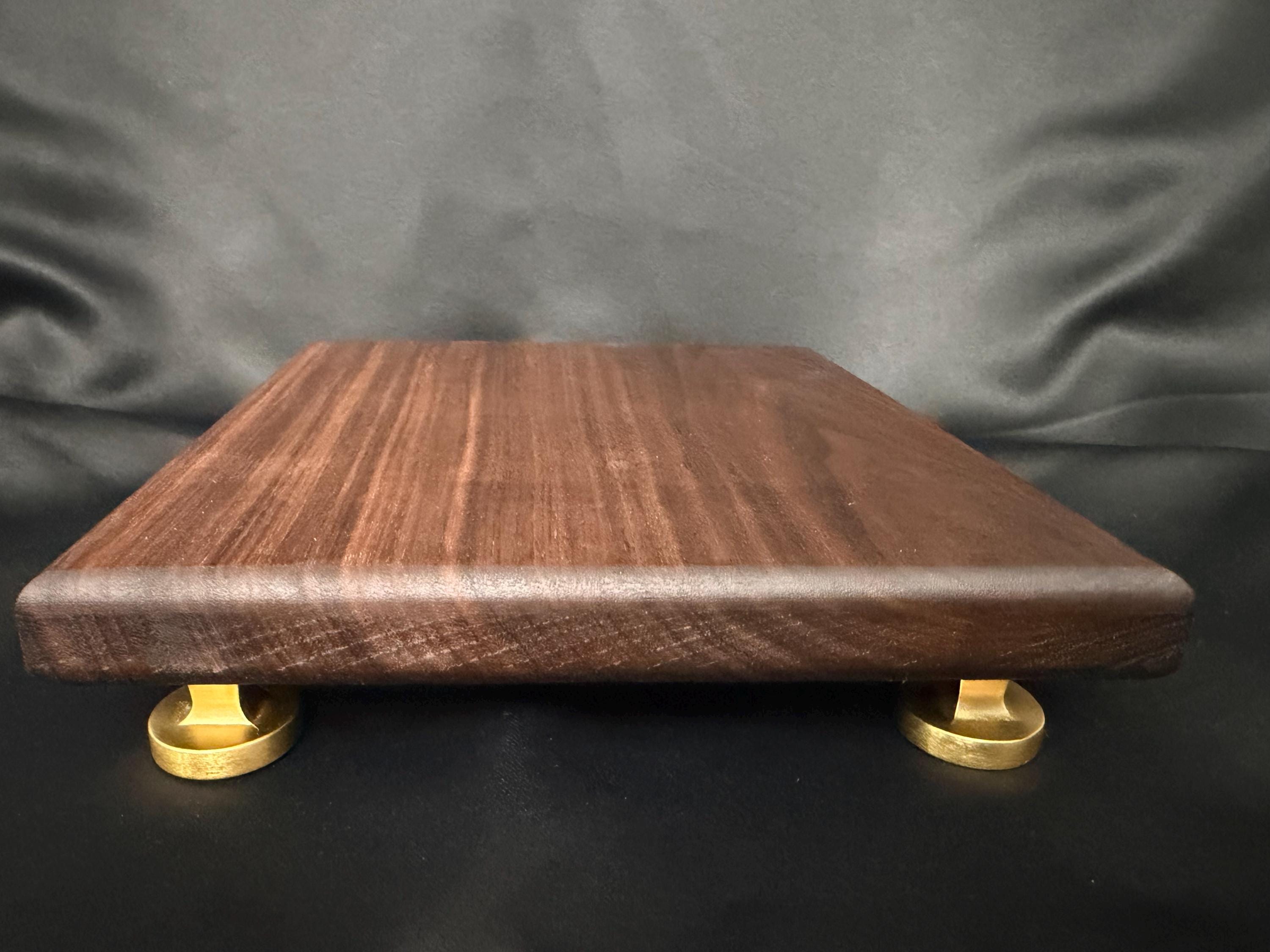 Handmade wooden centerpiece