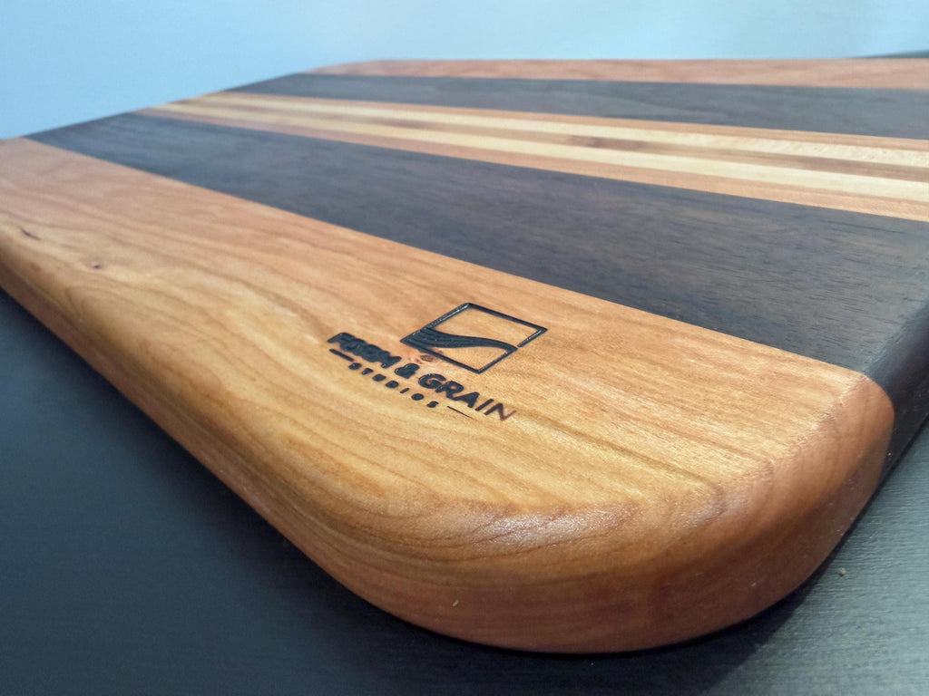 Cherry and Walnut Cutting board