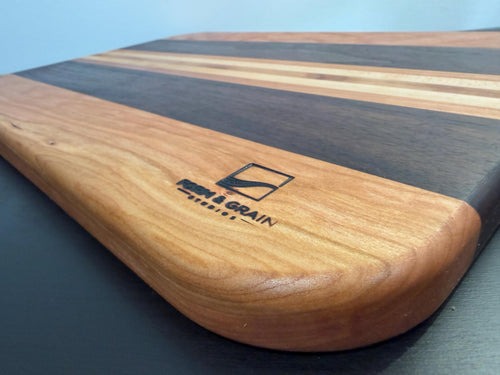 Cherry and Walnut Cutting board