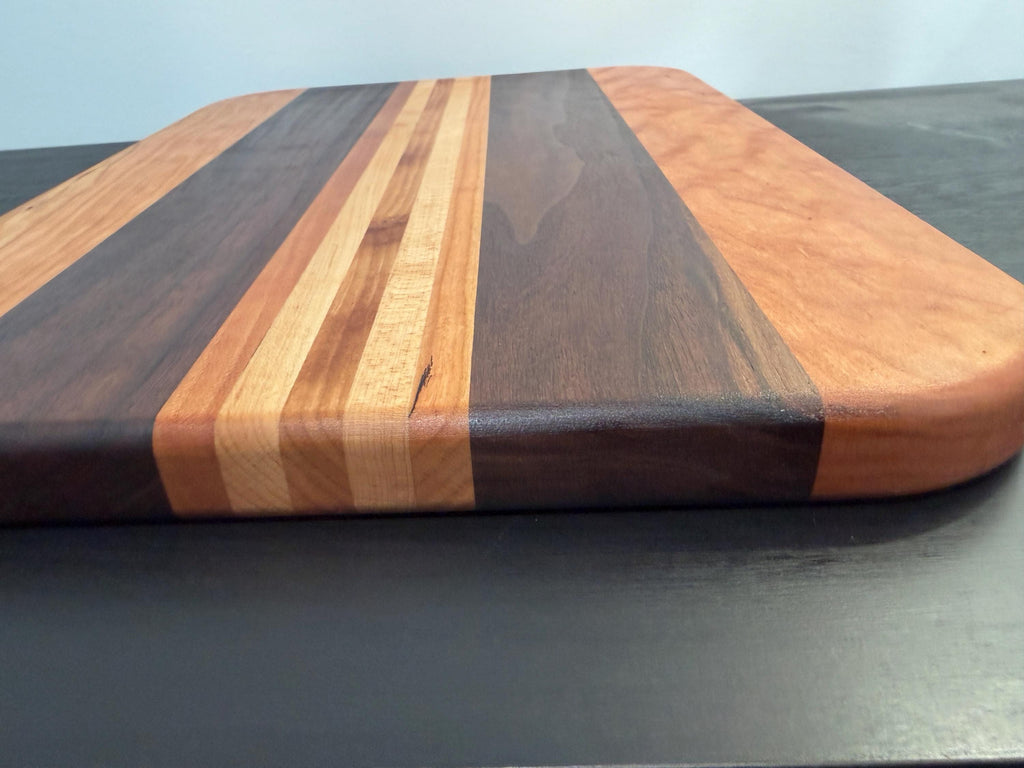 Cherry and Walnut Cutting board