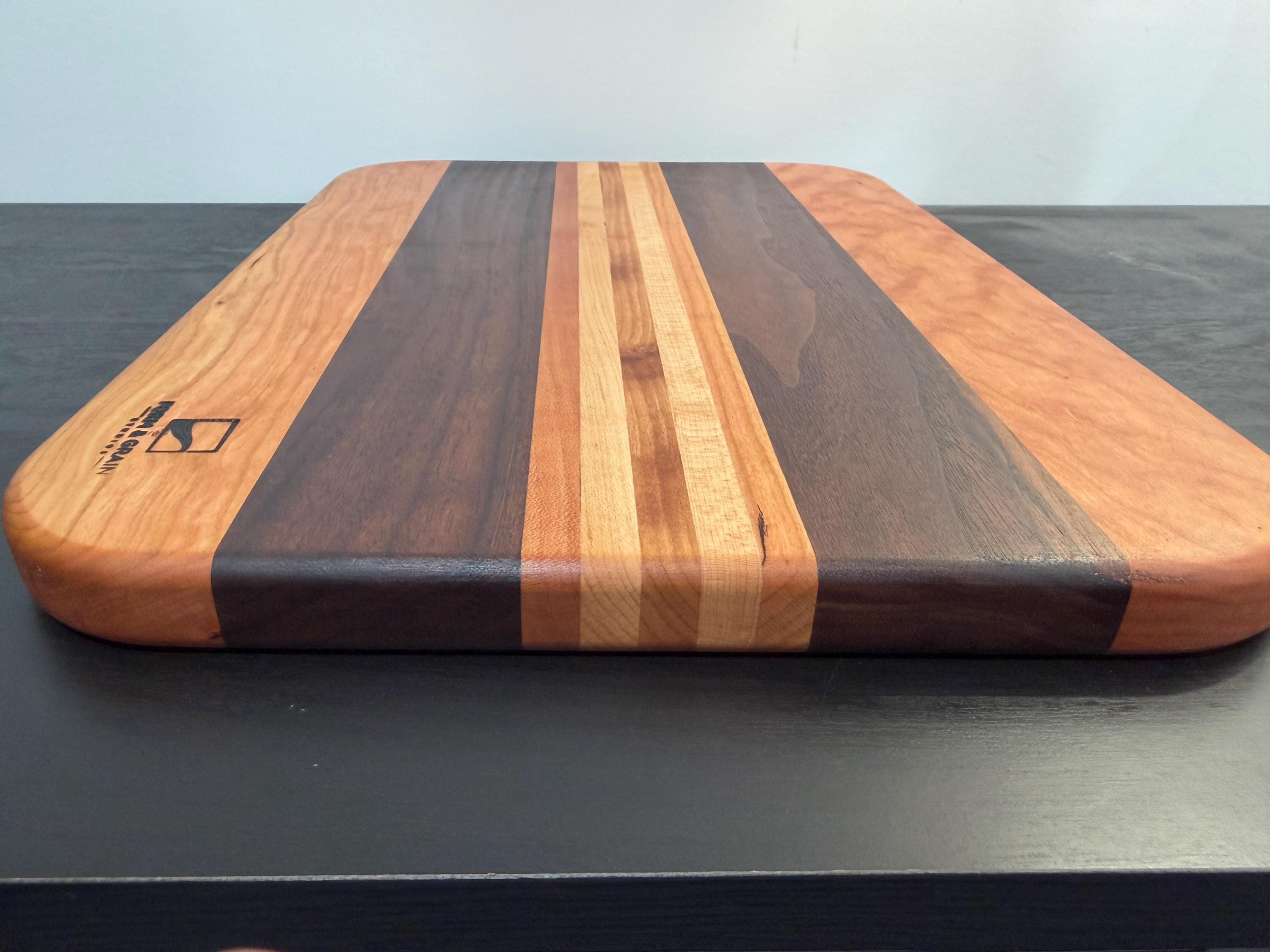 Cherry and Walnut Cutting board