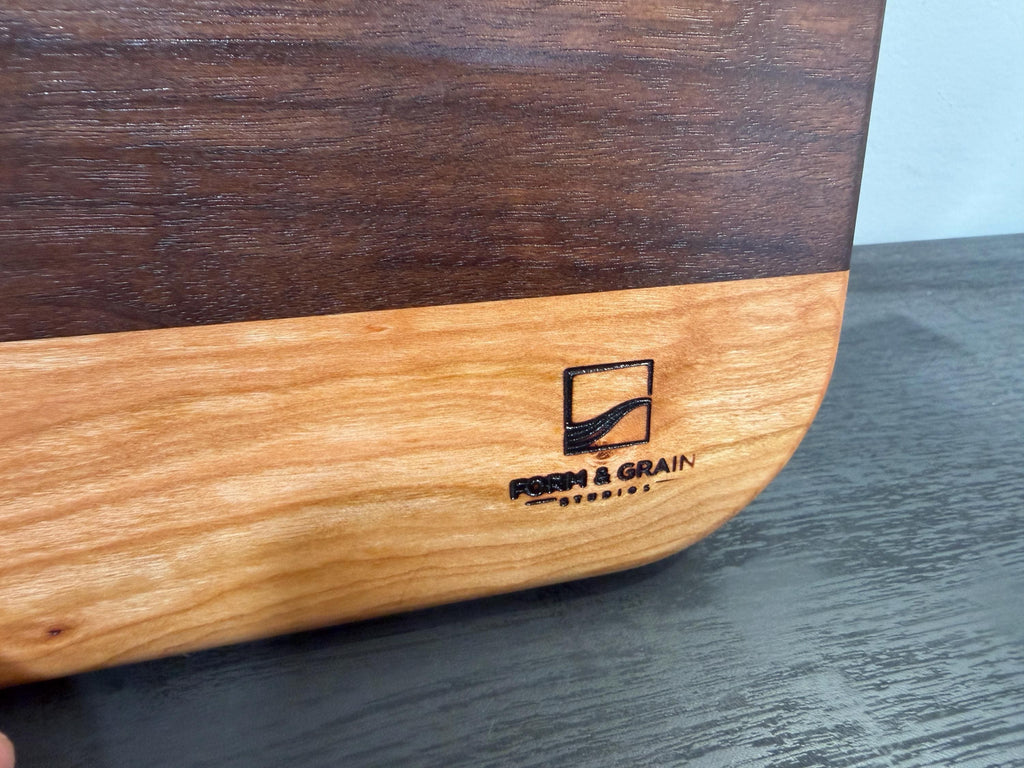 Cherry and Walnut Cutting board