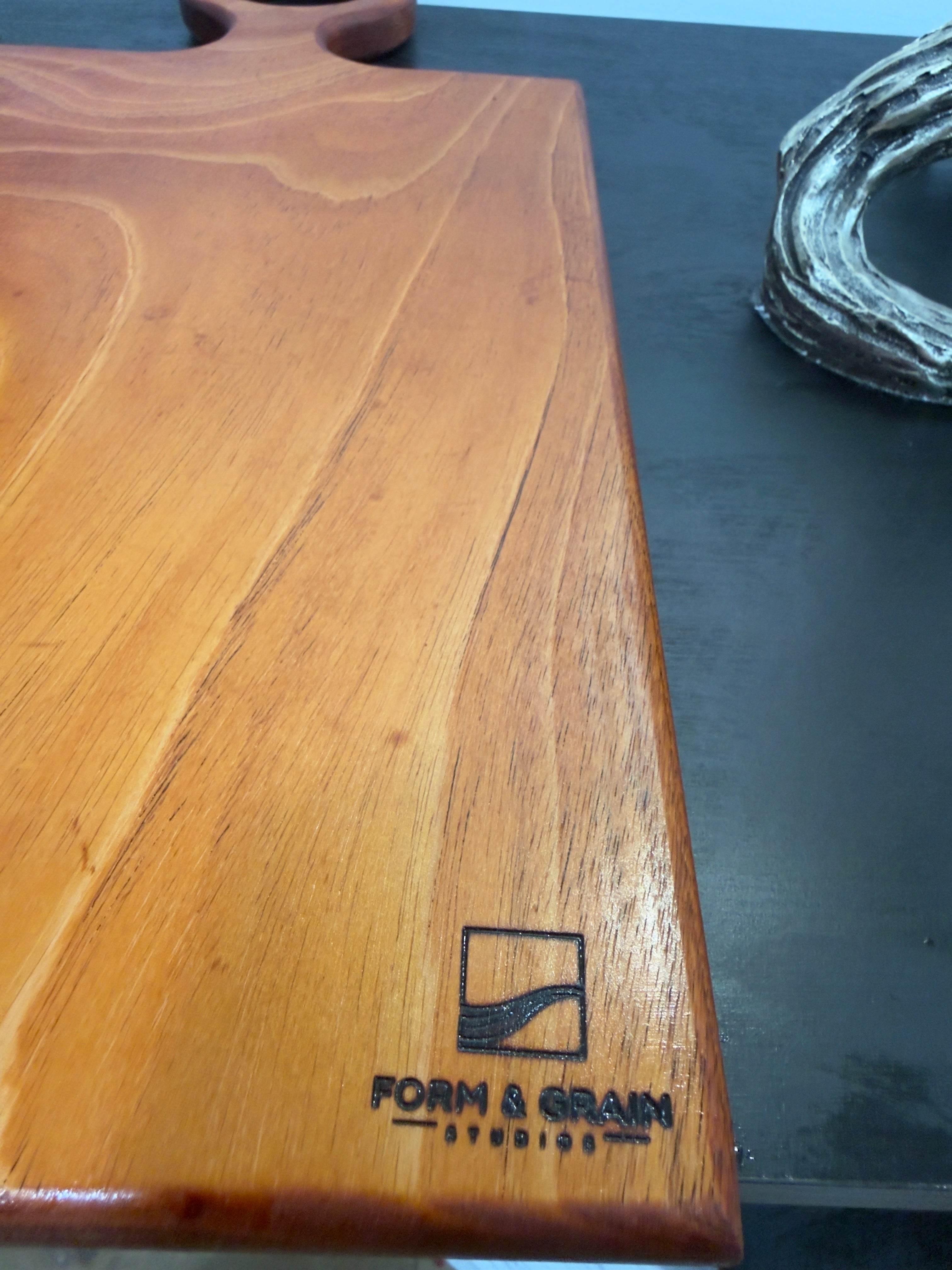 Honduran Mahogany Cutting Board.